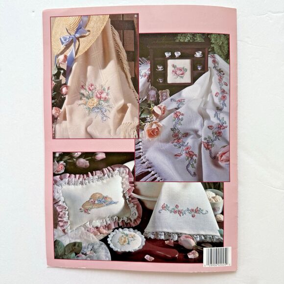 Paula Vaughan's Rose Garden Cross Stitch Patterns Leisure Arts Leaflet Book 39 - Picture 5 of 5